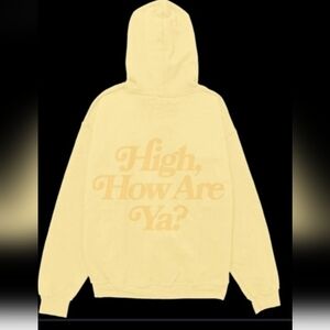 Jeffree Star Lounge Canary High How Are Ya Hoodie XL